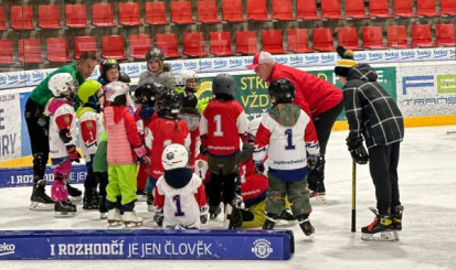 Akce týden hokeje se vydařila, zúčastnilo se jí 38 dětí!